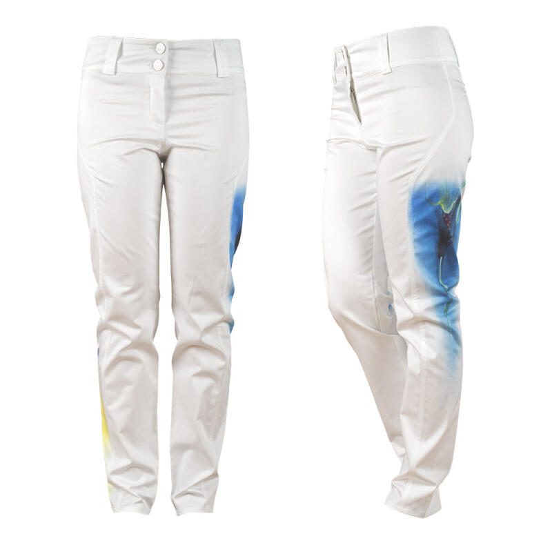 Beautiful white ladies pants ROMANTICA by Germens