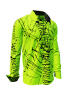 Entdecke bunte Hemden Herren DENADA GREEN - 100 % BW