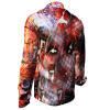 THE MAGICAL FIVE - Red blue Long Sleeve Shirt- GERMENS