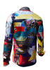 PATCHWORK - creative long sleeve shirt in patchwork design - GERMENS