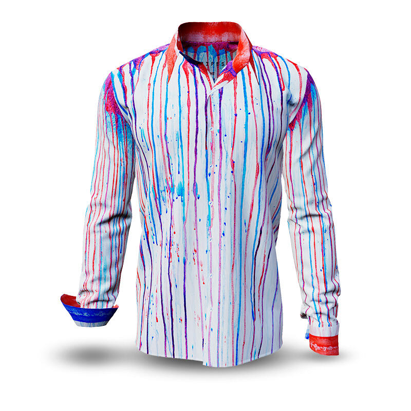 Entdecke bunte Hemden Herren STRIPES - 100% BW