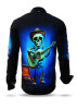 Entdecke Hemden Herren MR. DEATH PLAYS GUITAR - 100 % BW