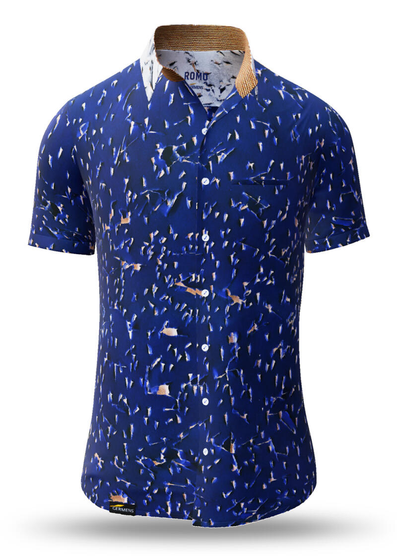 Summer button shirt ROMO - GERMENS