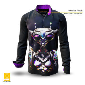 ALIENPARTY - Unikat Hemd - GERMENS ONE Collection -...