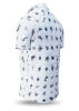 Summer button shirt FLUGZAUBER BLANC - GERMENS