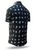 Summer button shirt FLUGZAUBER NOIR - GERMENS