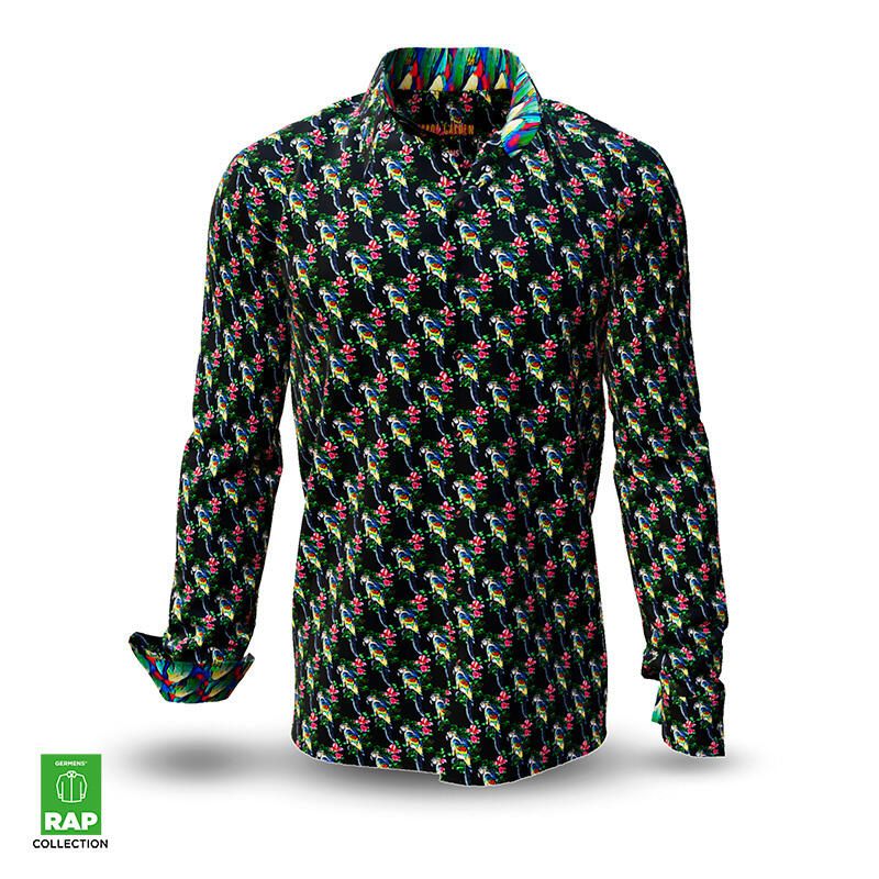 Button Up Shirt PARROT GARDEN from GERMENS