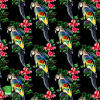 Button Up Shirt PARROT GARDEN from GERMENS