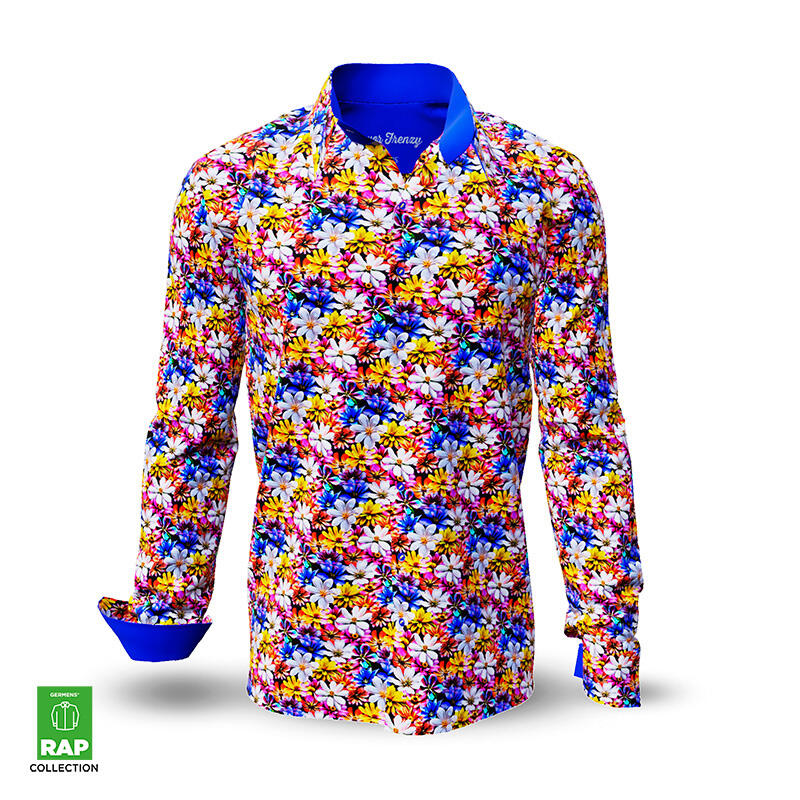 Button Up Shirt FLOWER FRENZY from GERMENS