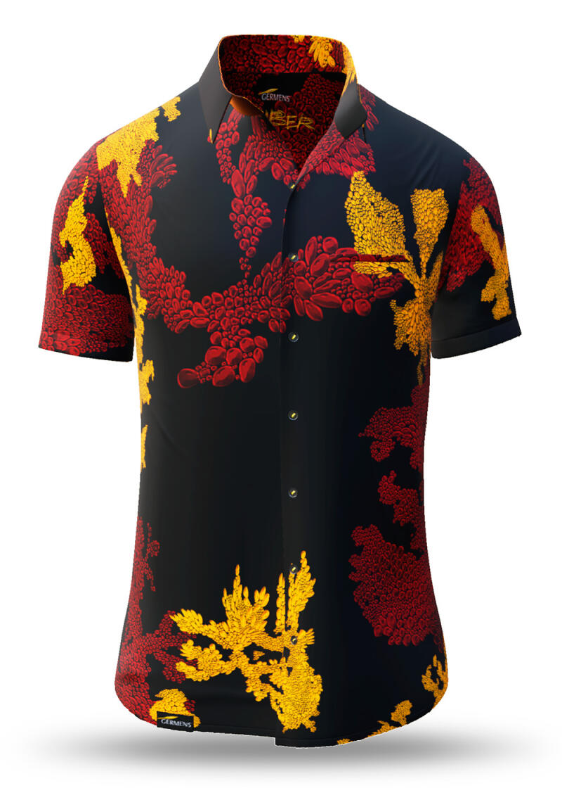 EMBER WHISKY - short sleeve shirt - GERMENS