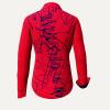 DENADA RED - Rote Bluse mit schwarzen Strichen - GERMENS