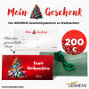 Elegant Gift Card – GERMENS €200 Voucher for Christmas