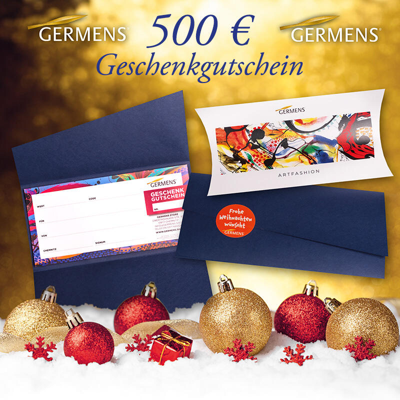 500 € Gutschein - Perfektes Weihnachtsgeschenk für Frauen und Männer