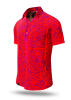 Button up shirt for summer PORTE NOTRE-DAME PARIS ROUGE - GERMENS