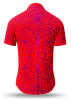 Button up shirt for summer PORTE NOTRE-DAME PARIS ROUGE - GERMENS