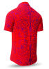 Button up shirt for summer PORTE NOTRE-DAME PARIS ROUGE - GERMENS