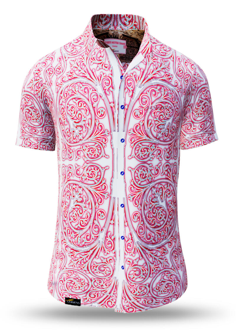 Button up shirt for summer PORTE NOTRE-DAME PARIS ROI - GERMENS