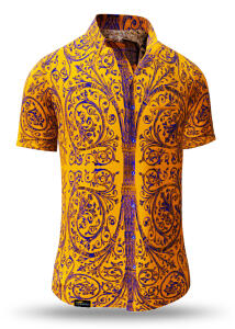 Button up shirt for summer PORTE NOTRE-DAME PARIS JAUNE -...