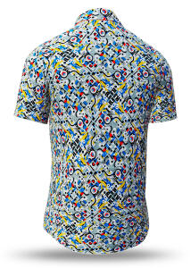 Button up shirt for summer PLAYERS TIME - GERMENS