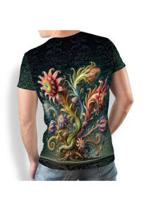 T Shirt Mens SECRETIVE BLOOMS by GERMENS - Each size only...