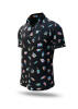 Musician Short-Sleeve Button-Up Shirt SONATA SPECTRUM from GERMENS