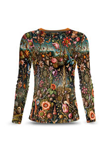 Long sleeve shirt ladies FLORA PHANTASTICA by GERMENS...