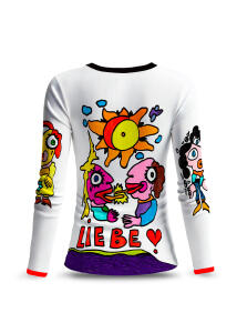 Long sleeve shirt ladies LIEBE by GERMENS artfashion -...