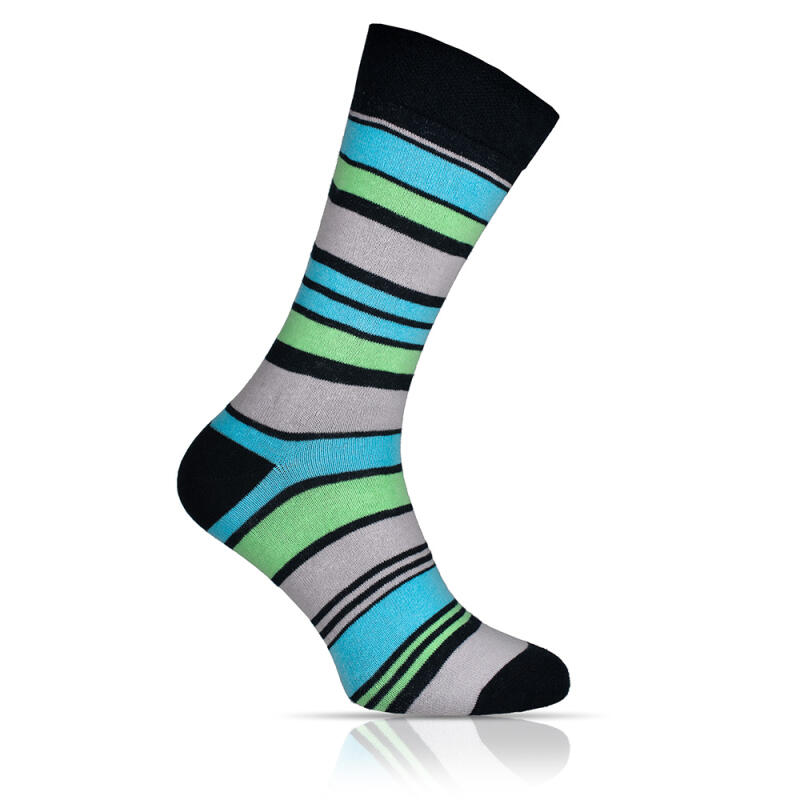 RAINING STRIPES - Bunte gestreifte Socke - Unisex