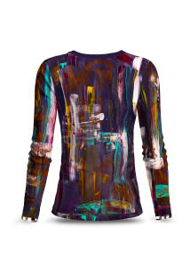 Find womens NIGHLOVE long-sleeved shirt - 100% co