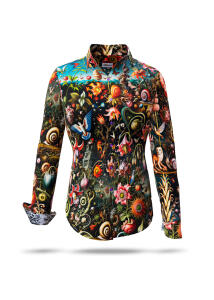 Extravagant shirt blouse FLORA PHANTASTICA by GERMENS...