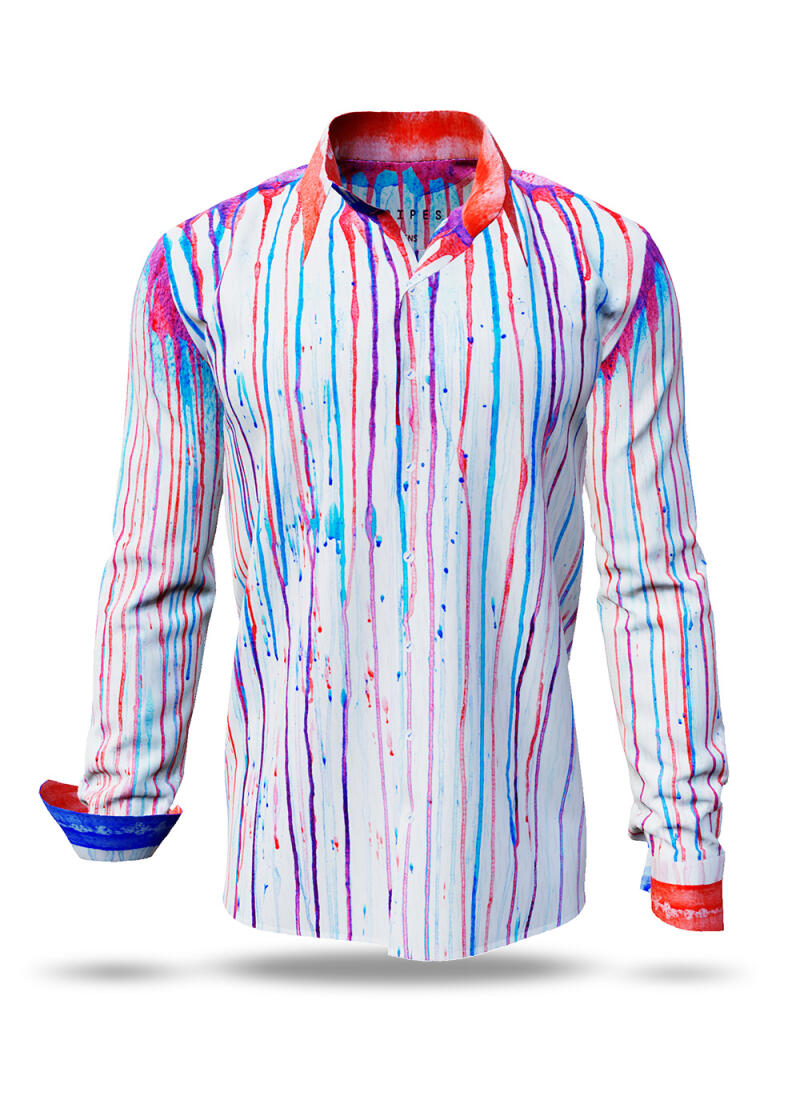 Entdecke bunte Hemden Herren STRIPES - 100% BW