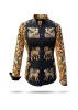 Extravagante barocke Bluse BAROQUENT von GERMENS artfashion aus 100 % Baumwolle Made in Germany