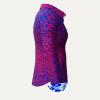 SALE:HEXAGON AMETHYST - Blau violette Damenbluse - GERMENS