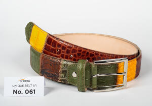 Discover the GERMENS Men’s Leather Belt No. 061....