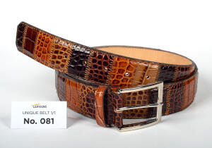 Discover the GERMENS Men’s Leather Belt No. 081...