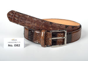 Discover the GERMENS Men’s Leather Belt No. 082...