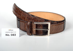 Discover the GERMENS Men’s Leather Belt No. 083...