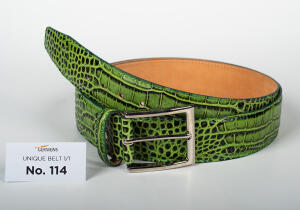 Discover the GERMENS Men’s Leather Belt No. 114...