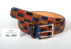 Discover the GERMENS Men’s Leather Belt No. 095...