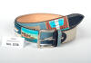 Classic Boat leather belt for men - Unique No. 078