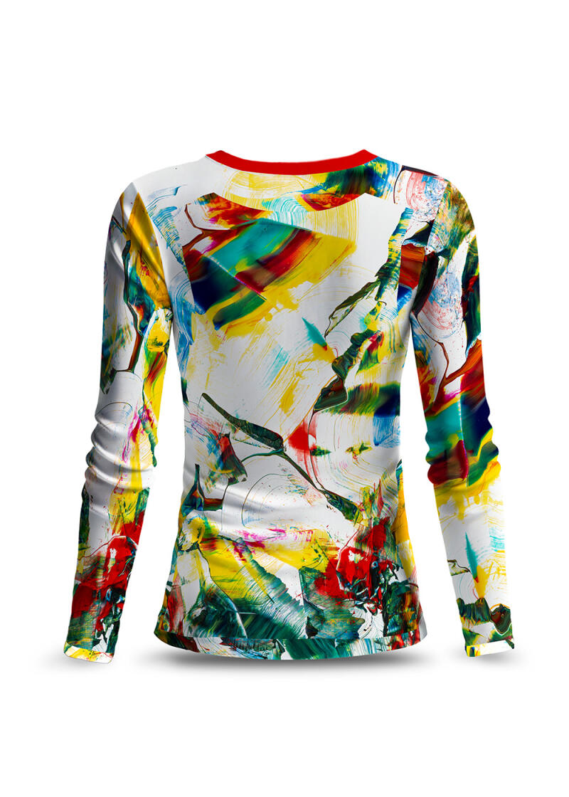 Langarm Shirt Damen ENDORPHINE von GERMENS artfashion - hergestellt aus 100 % Baumwolle Made in Sachsen/Germany - 7 Größen von XS bis 3XL