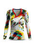 Long sleeve shirt ladies ENDORPHIN by GERMENS artfashion - made of 100 % cotton Made in Saxony/Germany - 7 sizes from XS to 3XL