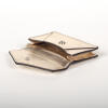 Golden business card holder STOCKHOLM with RFID protection