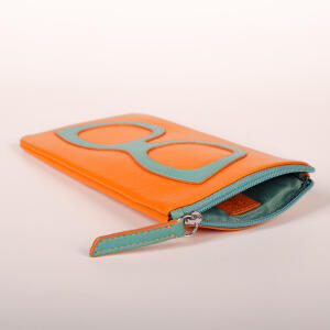 Turquoise glasses case for ladies MIAMI