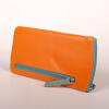 Orange glasses case PALMA - Stylish glasses case