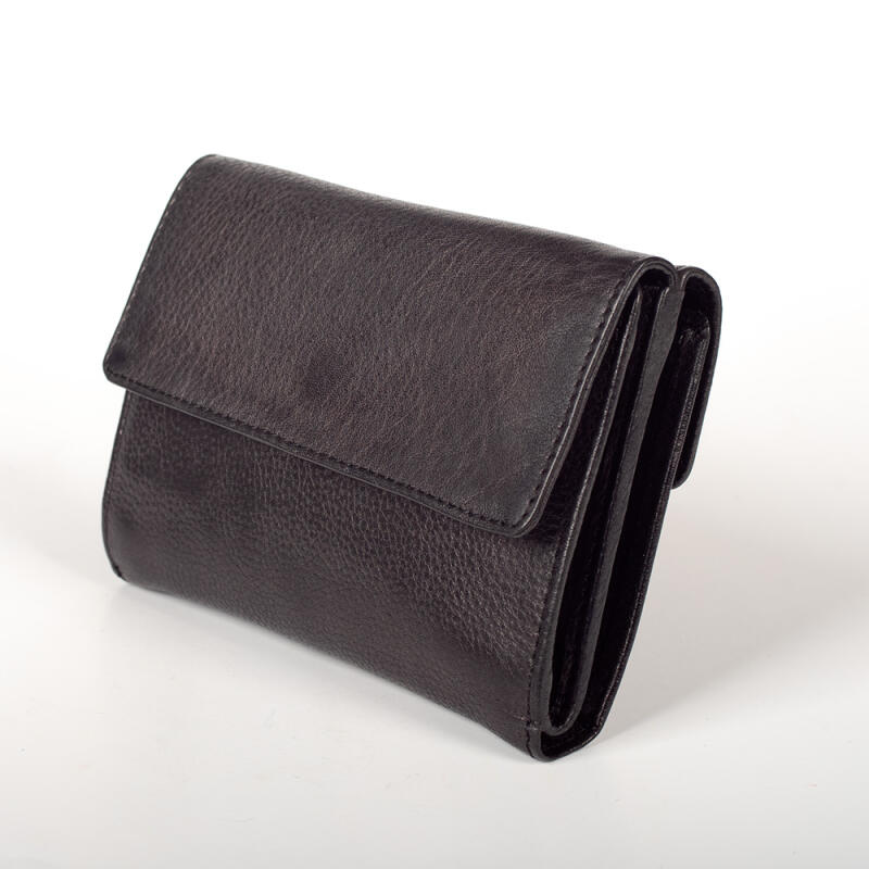 Black Wallet Ladies PRAG – with RFID Blocking