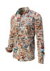 Discover the mens OUTBACK ESSENCE shirt made of 100% cotton from GERMENS with Australian patterns