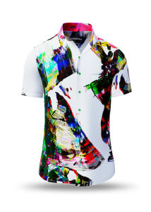 colorful summer shirt for men SEELENWIRBEL by GERMENS...