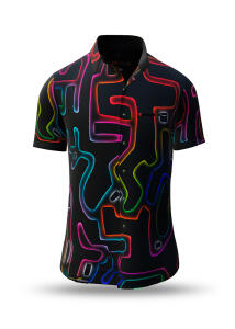 extraordinary summer shirt for men ELECTRIC DREAM by...