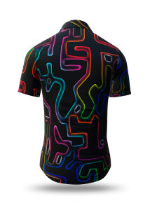 extraordinary summer shirt for men ELECTRIC DREAM by...